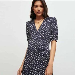 MAJE Horse Print Jacquard Dress